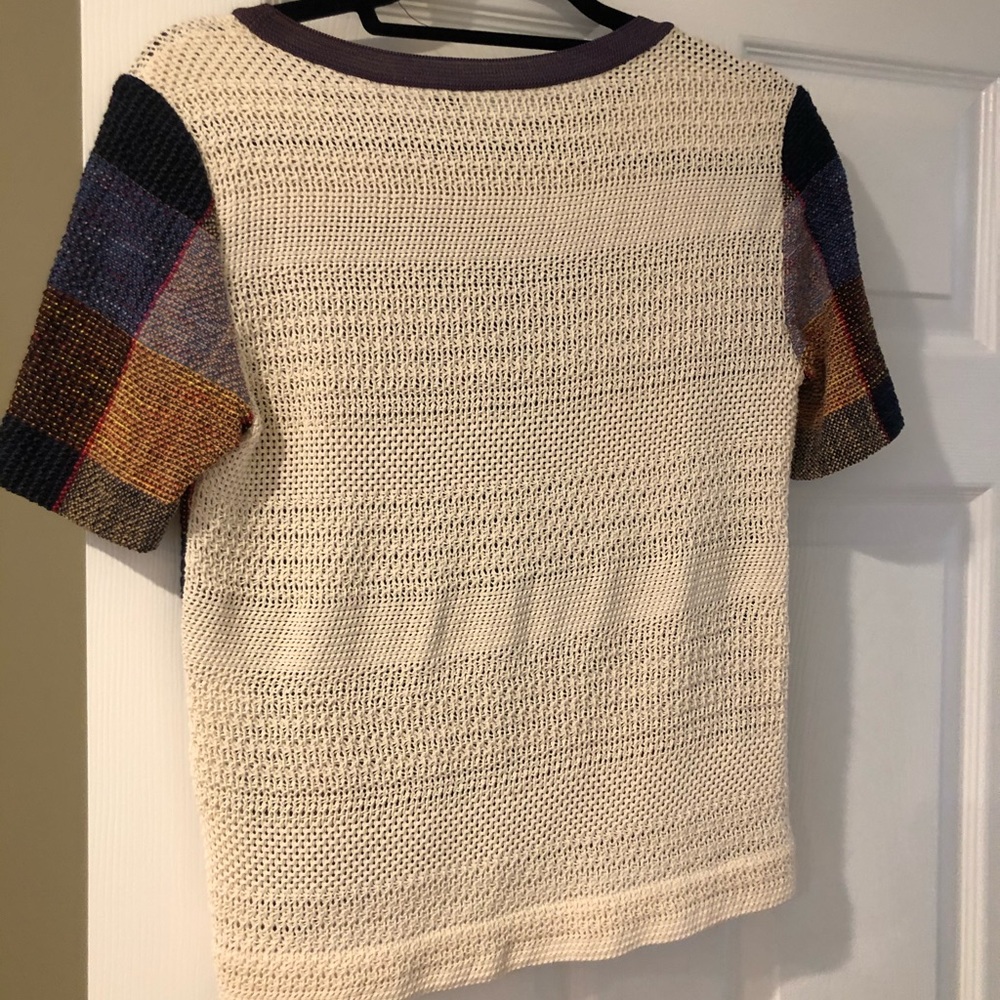 Sandro Crochet S/S Top